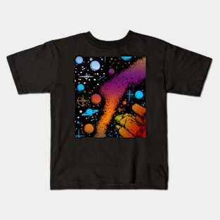 Exploring infinite space Kids T-Shirt